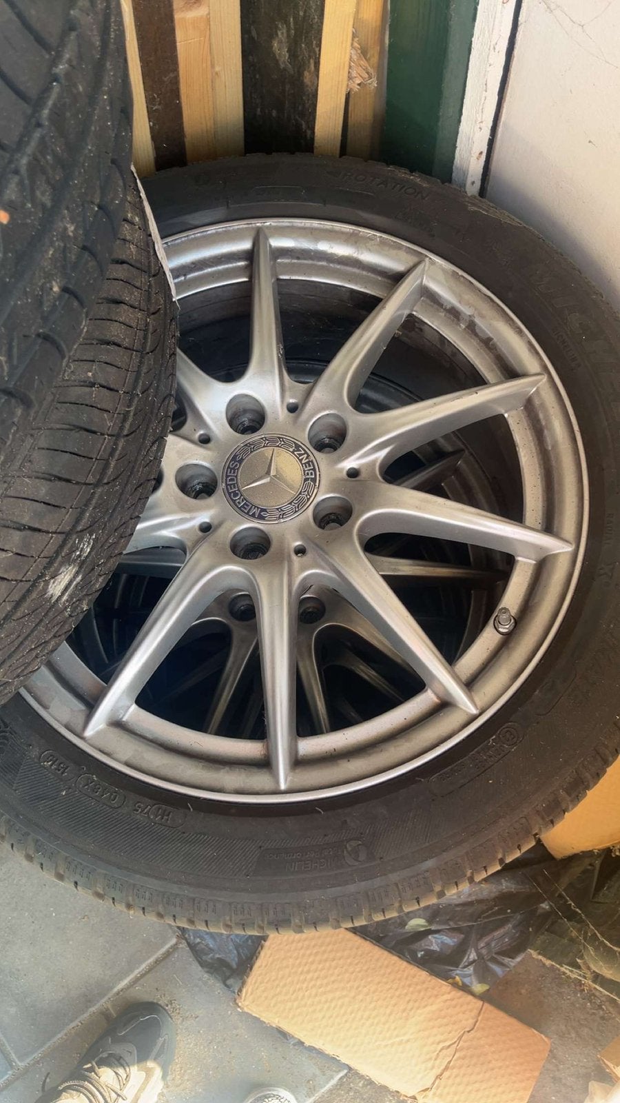 Mercedes velgen 17inch 5x112, Ophalen