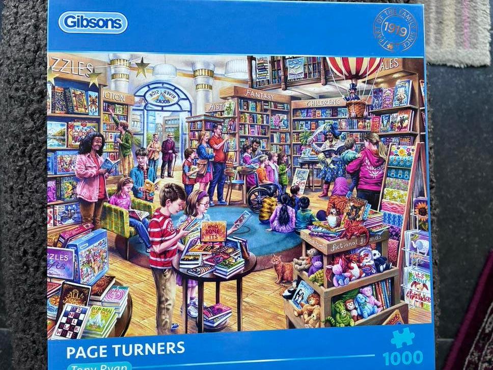 Page turner, Ophalen of Verzenden, 500 t/m 1500 stukjes, Zo goed als nieuw
