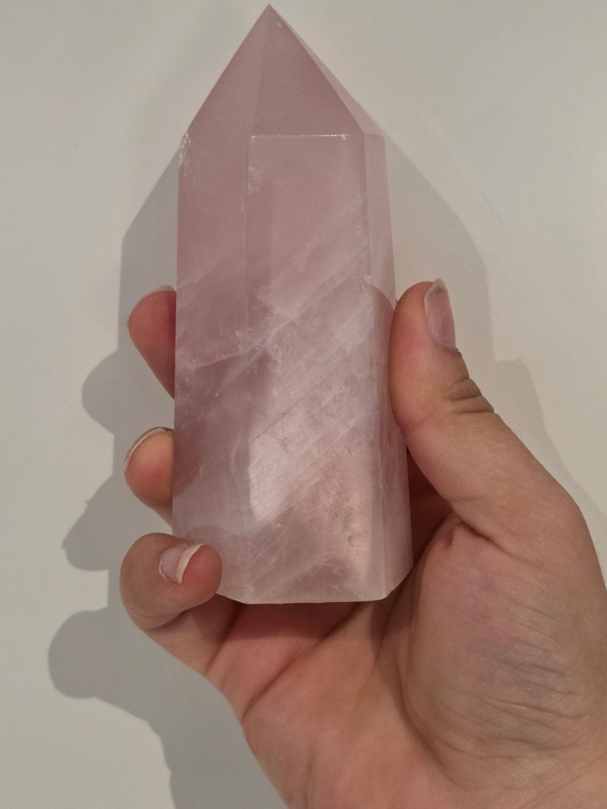 Rozenkwarts Obelisk - 426.5g, Verzenden, Zo goed als nieuw