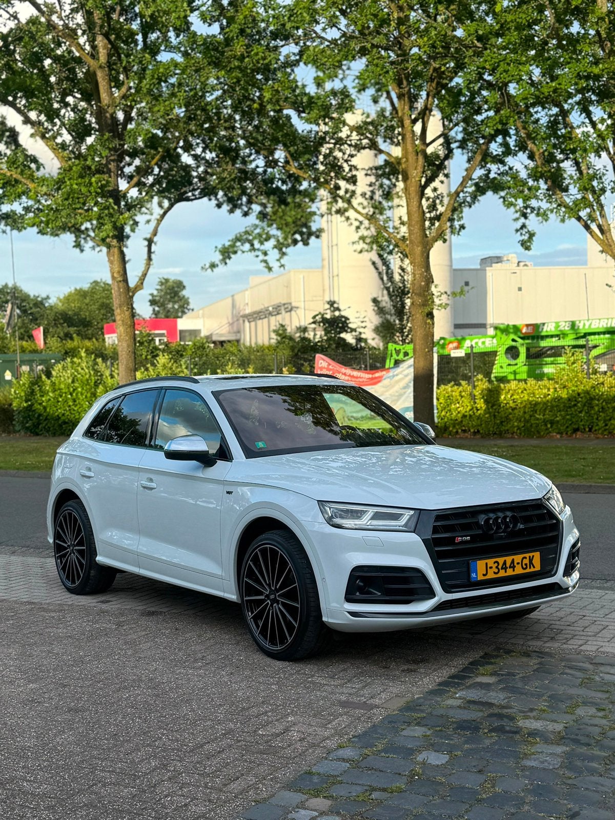 Audi SQ5 3.0 TFSI quattro Pro Line+ Pano|RS Seat|B&O|Massage, Auto's, Audi, Particulier, SQ5, 360° camera, 4x4, ABS, Achteruitrijcamera