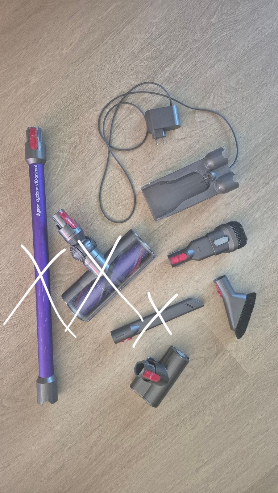 Onderdelen Dyson Cyclone V10 Animal steelstofzuiger, Ophalen, Draadloos, Zo goed als nieuw, Dyson