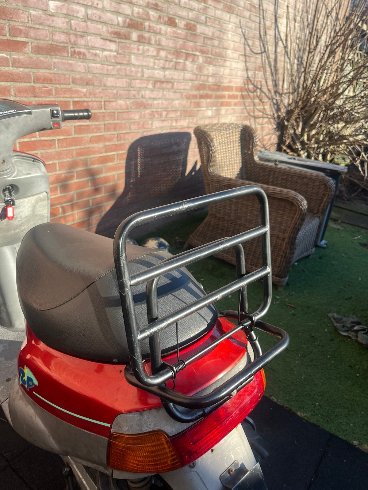 Piaggio zip type 1/2/3 achterrekje, Ophalen of Verzenden, Zo goed als nieuw