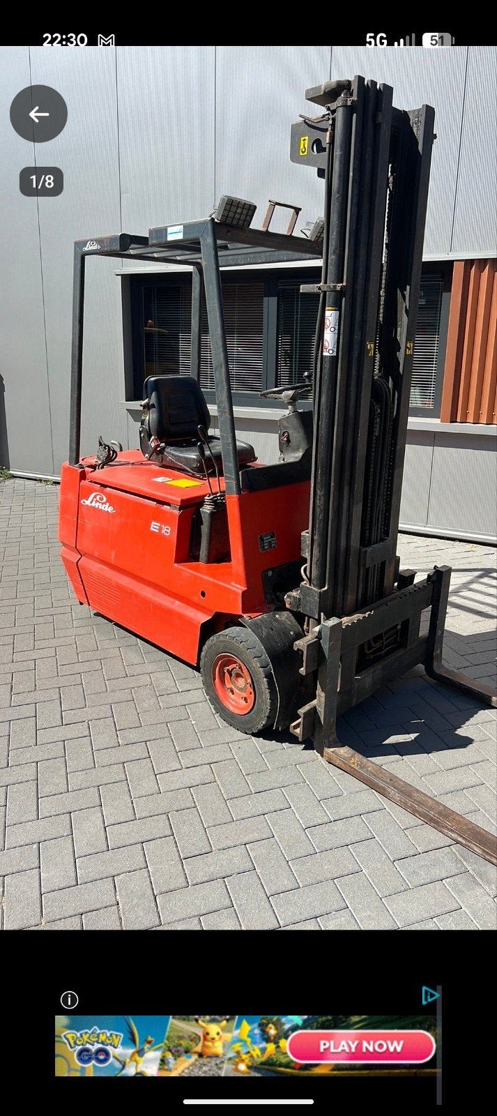Linde E18 Elektrische Heftruck - Wendbaar & Betrouwbaar, Zakelijke goederen, Machines en Bouw | Heftrucks en Intern transport