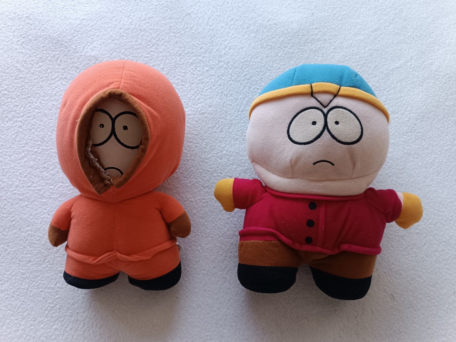 South Park knuffels: Kenny en Cartman, Oranje, Gebruikt, Overige merken, Overige karakters