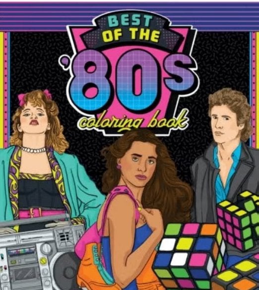With Best of the ’80s Coloring Book, Hobby en Vrije tijd, Ophalen of Verzenden, Nieuw, Papier, Schets- of Tekenboek