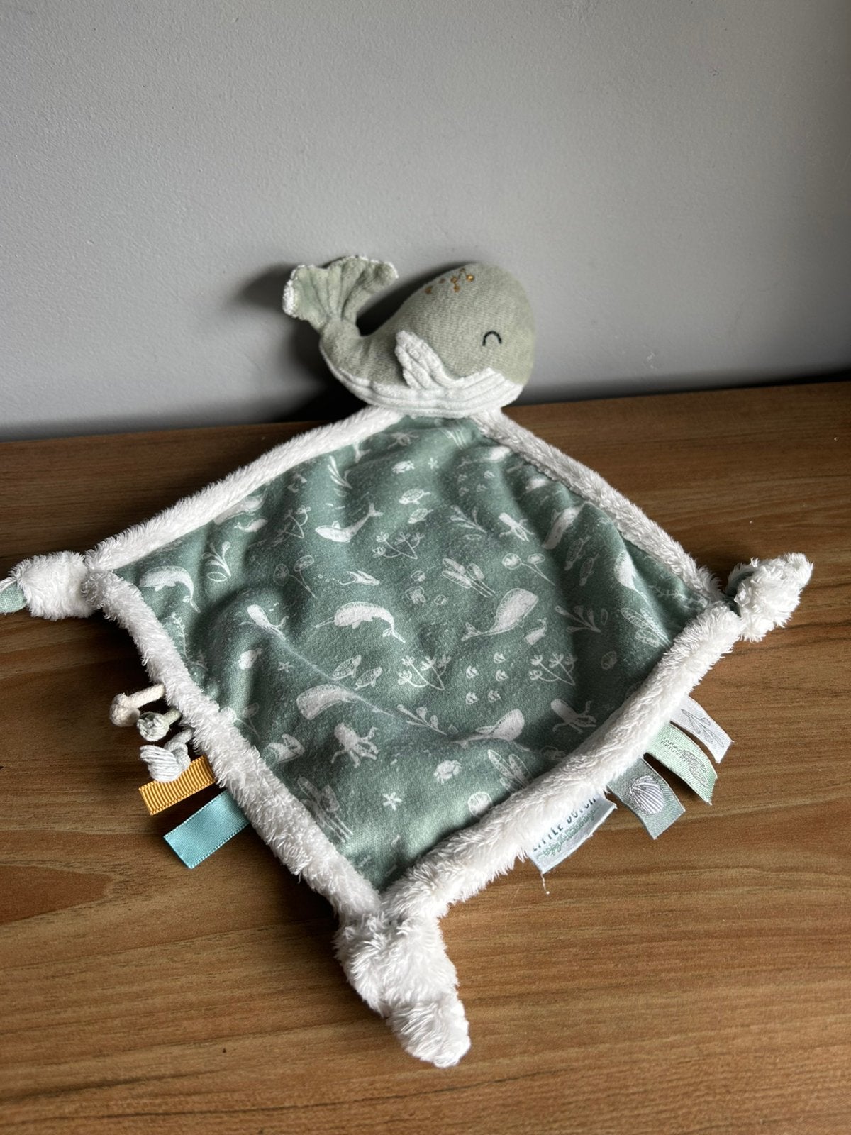 Little dutch walvis knuffeldoekje knuffeldoek knuffel, Verzenden, Zo goed als nieuw, Overige typen