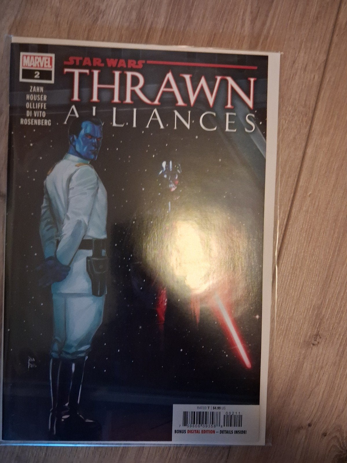 Star Wars Thrawn Alliances Marvel Comic #2, Ophalen of Verzenden, Zo goed als nieuw, Timothy Zahn, Jody Houser, Luke Ross