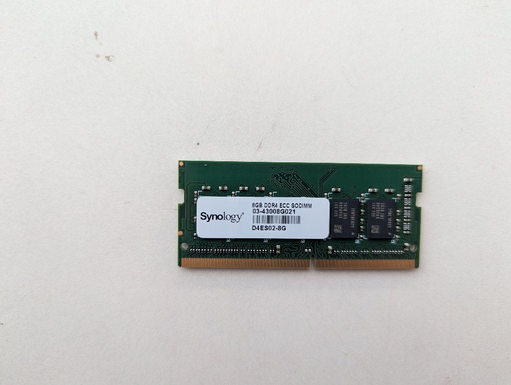 Synology 8GB DDR4 ECC SODIMM RAM – D4ES02-8G, Computers en Software, RAM geheugen, Gebruikt, Server, DDR4, 8 GB
