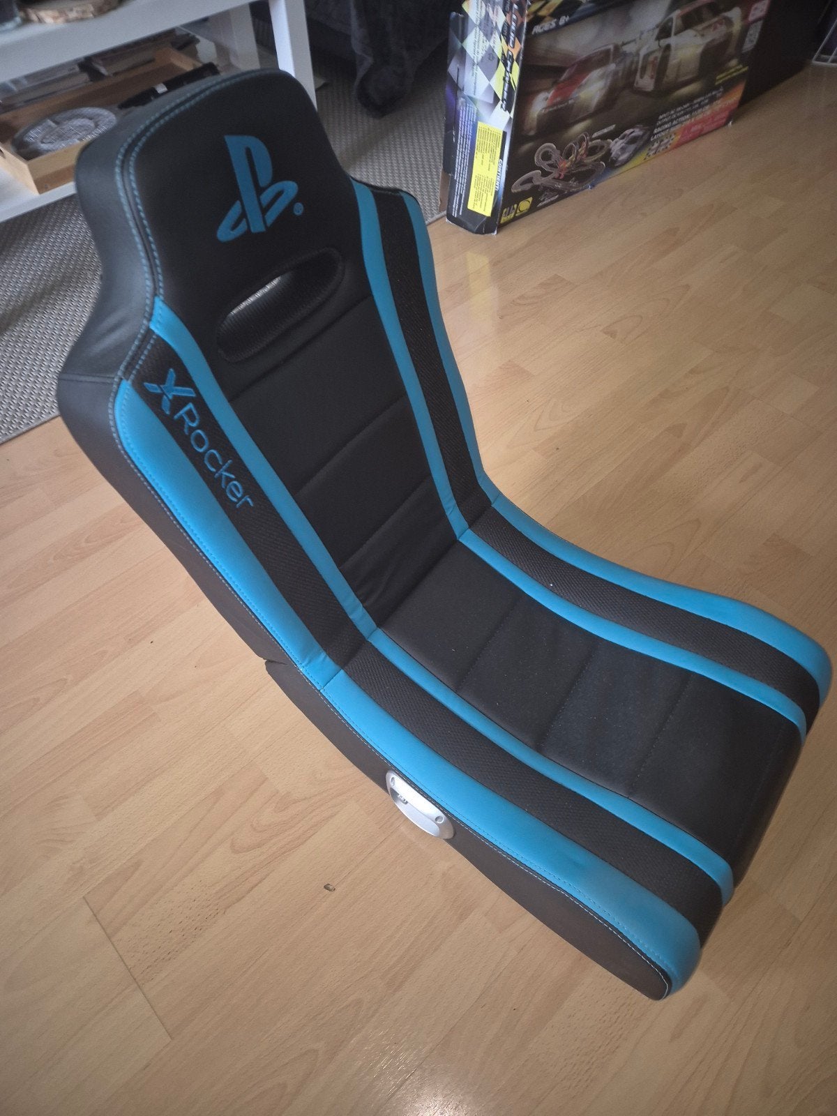 Officiële X Rocker PlayStation Gaming Stoel Floor Rocker, Ophalen of Verzenden, Gebruikt