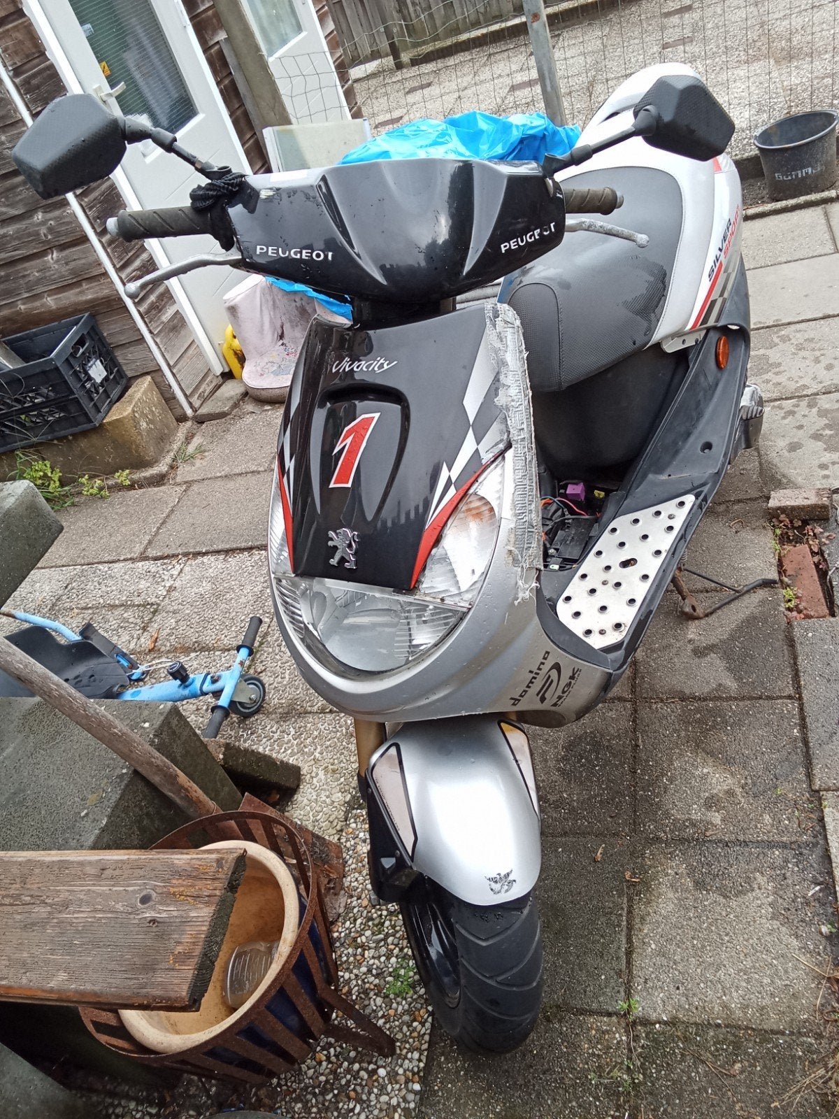 Peugeot Vivacity Scooter -, Ophalen of Verzenden, Gebruikt, Maximaal 45 km/u, Overige modellen