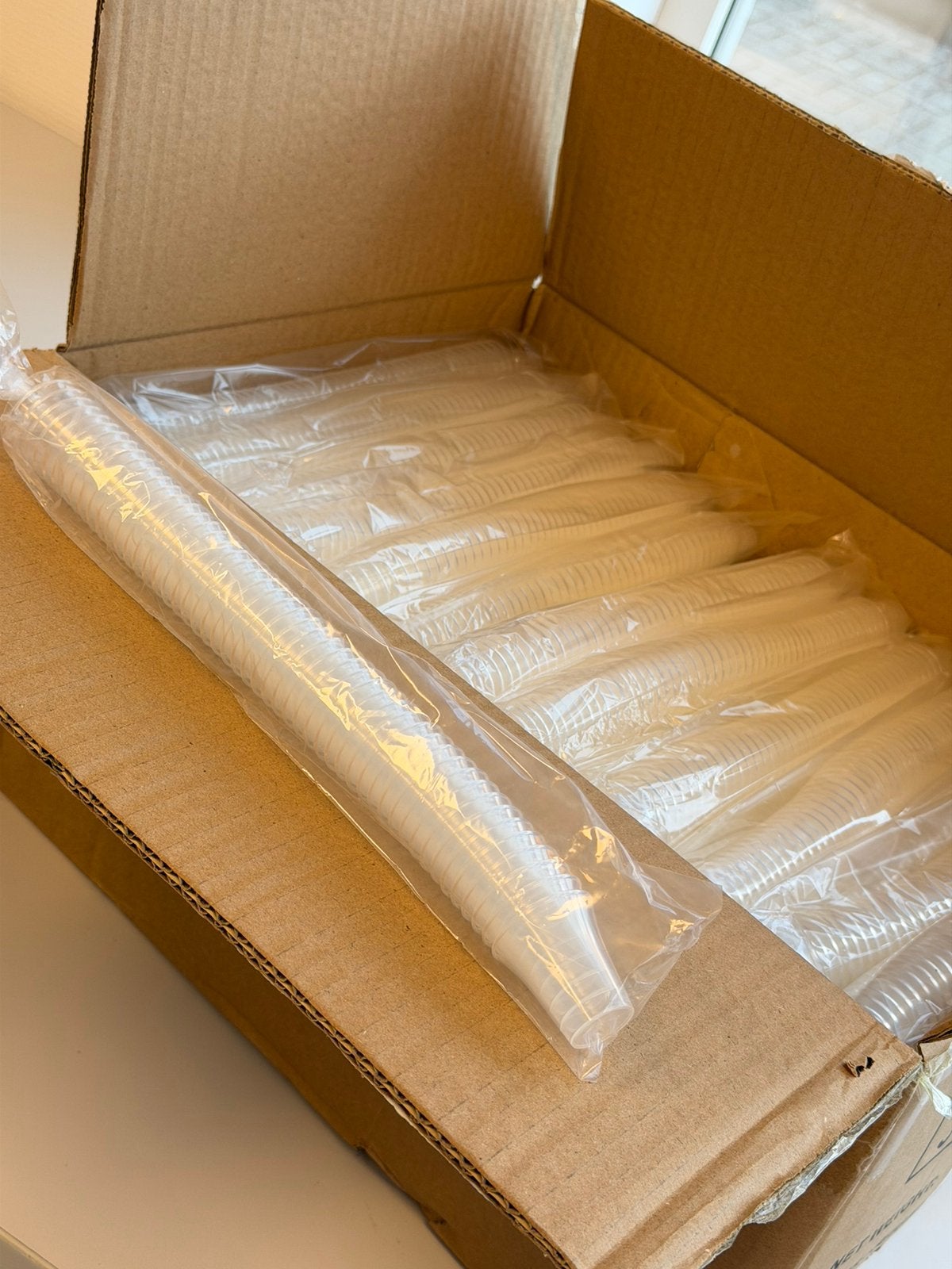 Partij 4000x Mini Plastic Bekertjes Transparant 30ml Nieuw, Nieuw, Ophalen of Verzenden, H, H