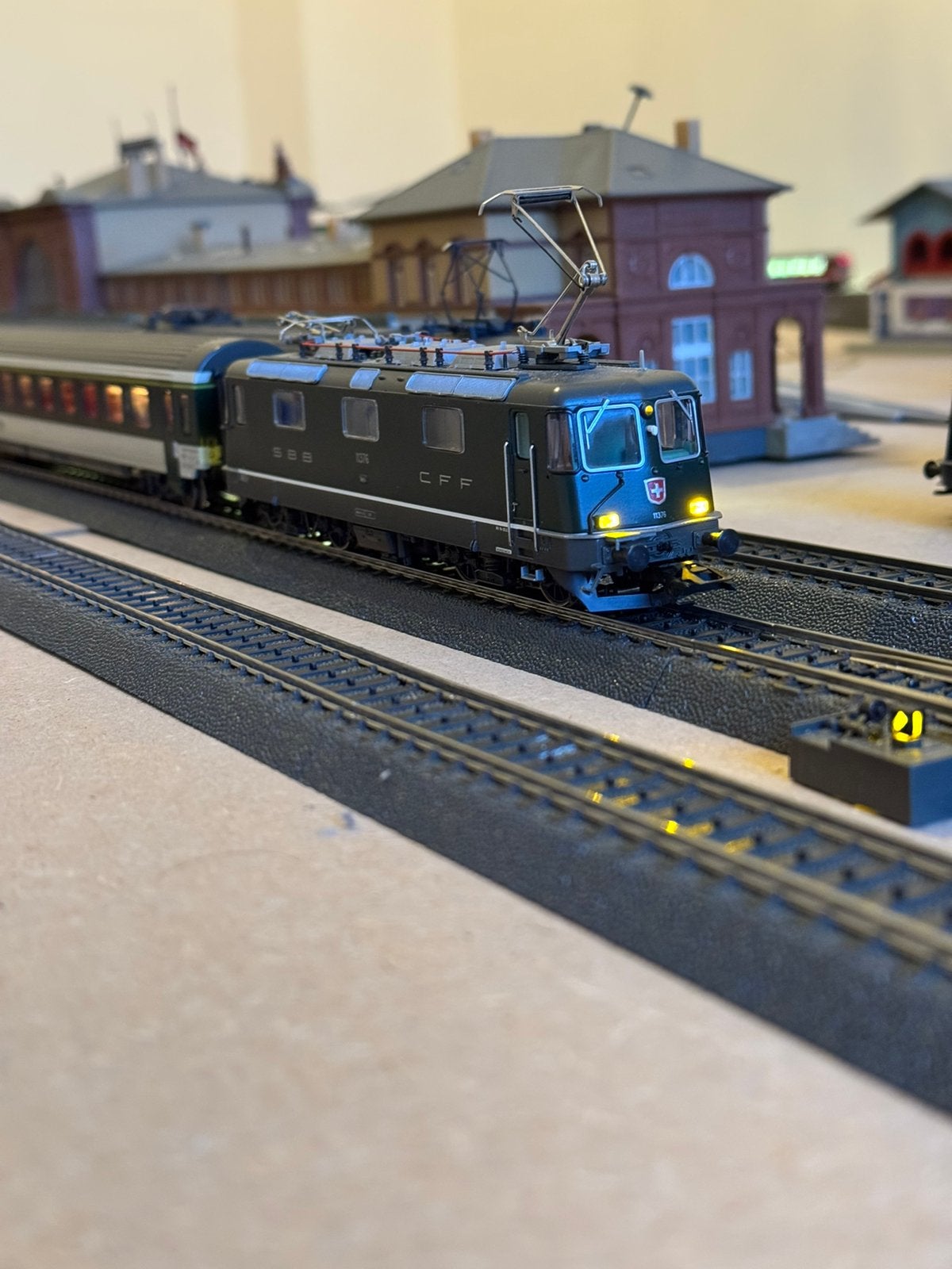 Märklin SBB, RE4/4, digitaal, rechthoekige koplampen., Ophalen of Verzenden, Zo goed als nieuw, Märklin, Gelijkstroom