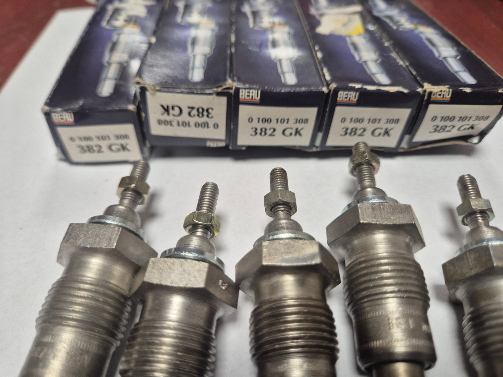 BERU Gloeibougies 0 100 101 308 / 382 GK - Nieuw in doos, Auto-onderdelen, Ophalen of Verzenden, Nieuw, Universele onderdelen