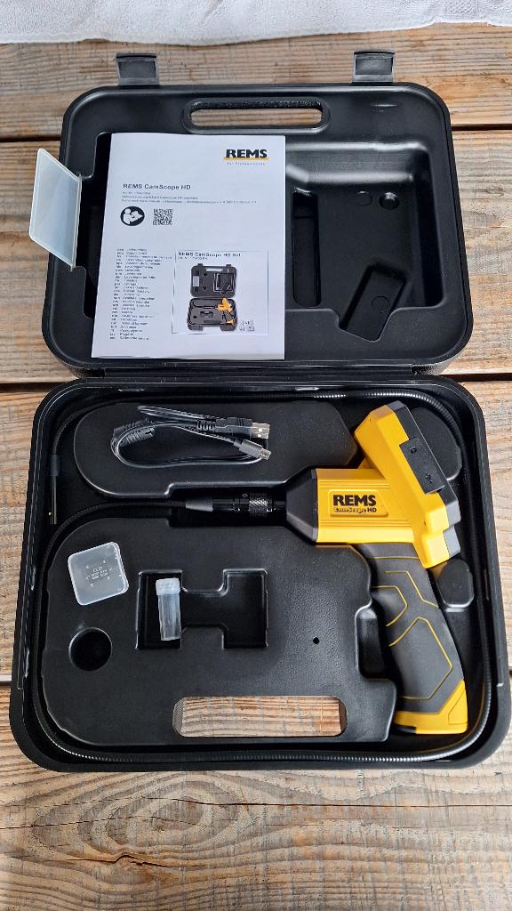 Rems CamScoop Set 9-1 9mm inspectiecamera NIEUW! Incl. btw, ., Nieuw, Ophalen of Verzenden, .