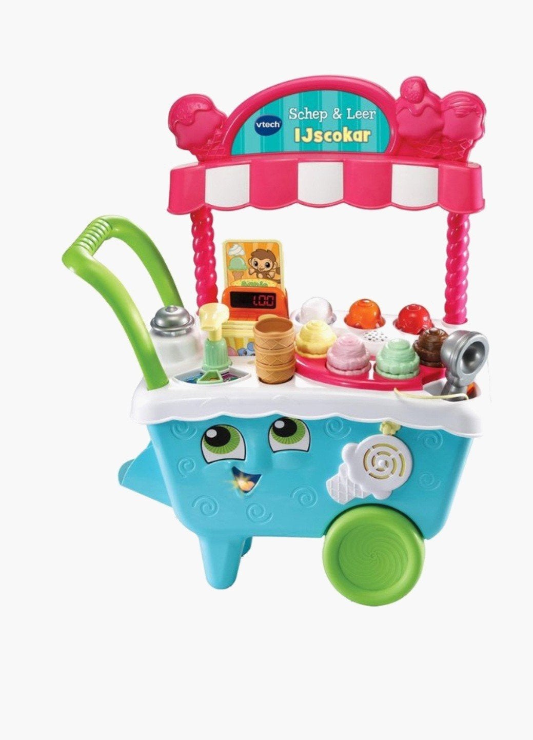Vtech Schep & Leer IJscokar - Interactief Speelgoed, Kinderen en Baby's, Speelgoed | Overig, Ophalen, Gebruikt, Jongen of Meisje