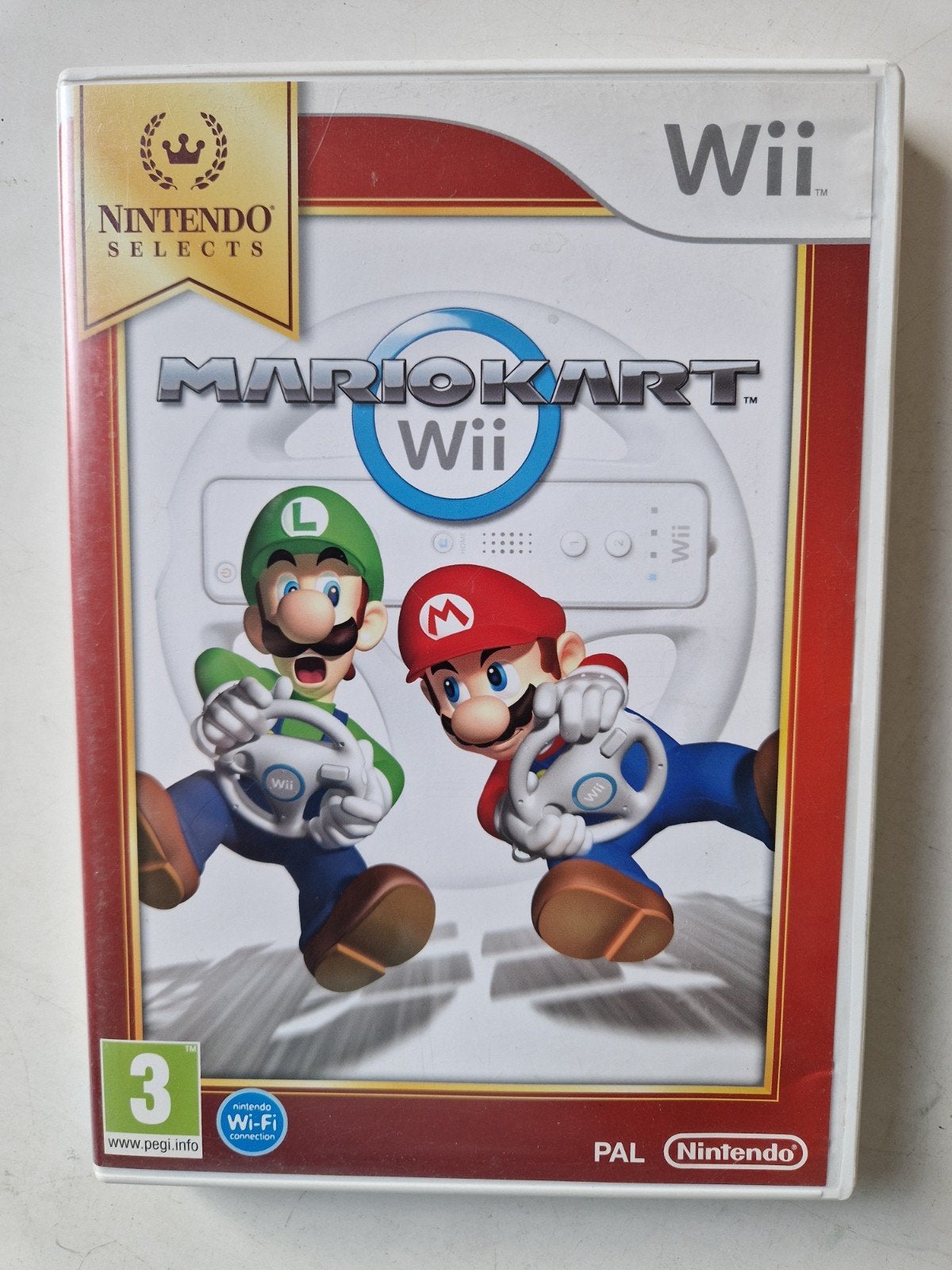 Mario Kart Wii - Nintendo Selects Editie, Spelcomputers en Games, Games | Nintendo Wii, Gebruikt, Racen en Vliegen, Ophalen of Verzenden