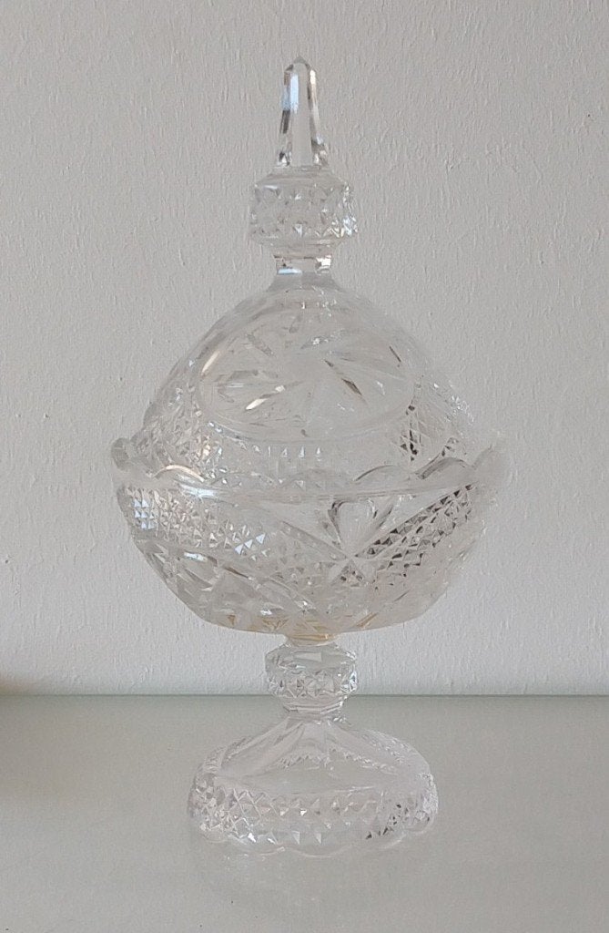 vtg bonbonniere / snoeppot Anne Hutte bokaal, volgnr 70, Antiek en Kunst, Ophalen of Verzenden