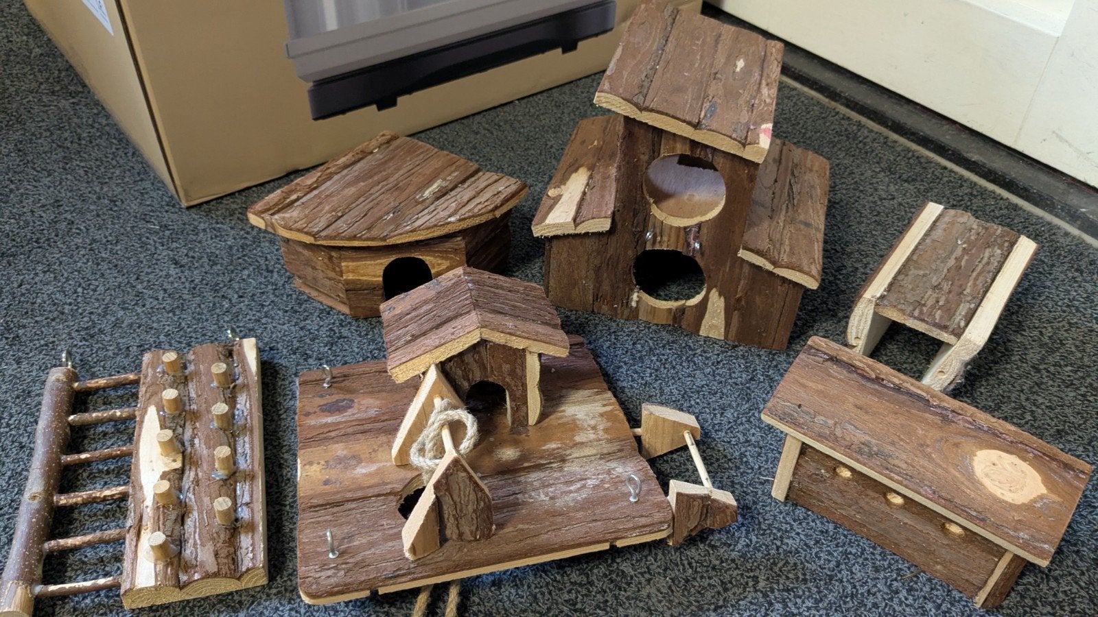 Hamscaping hamster accessoires, Ophalen of Verzenden, Zo goed als nieuw, Overige typen