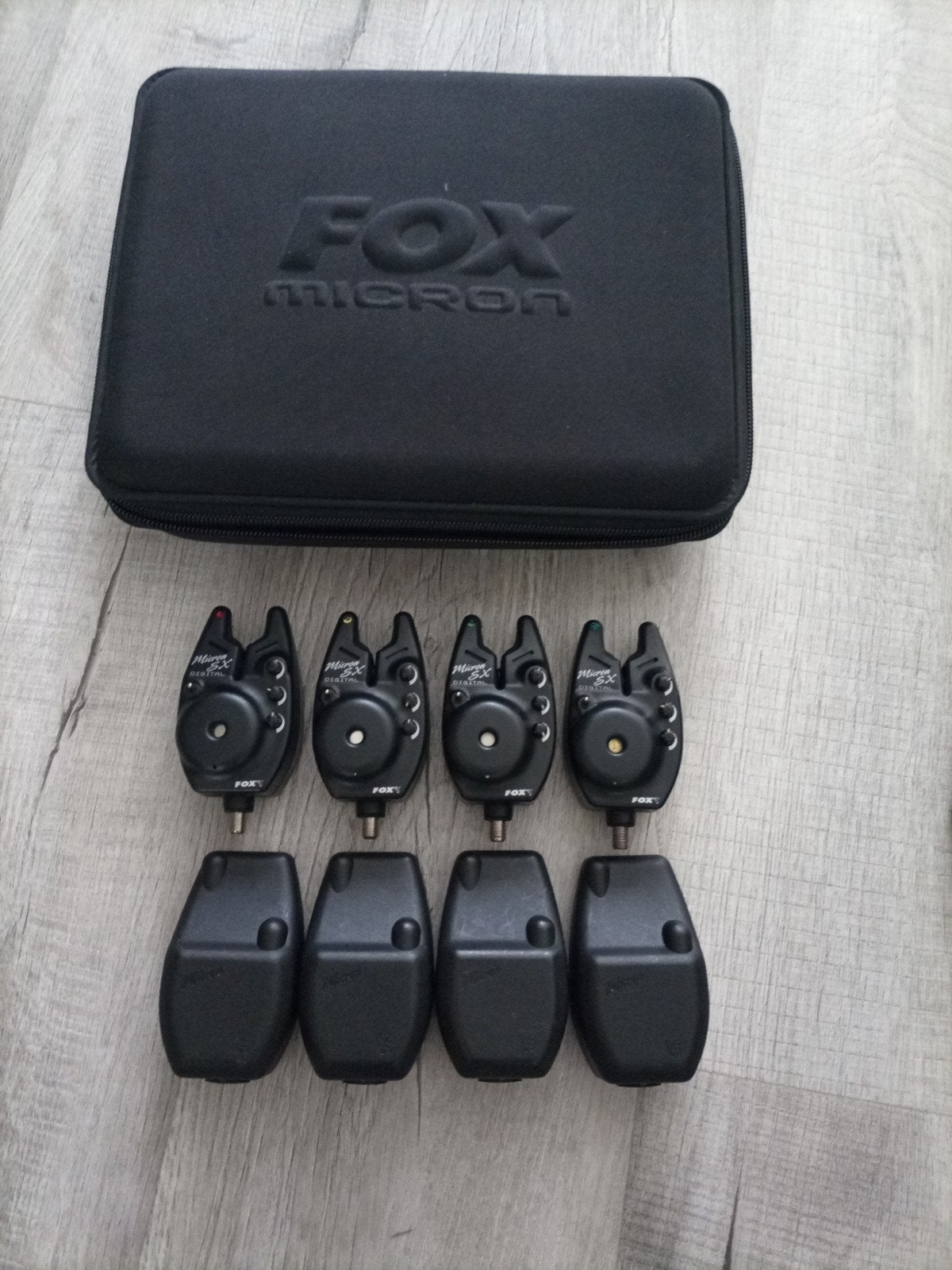 Fox Micron SX Digital beetmelderset (4 stuks) met tas, Ophalen of Verzenden, Zo goed als nieuw, Overige typen