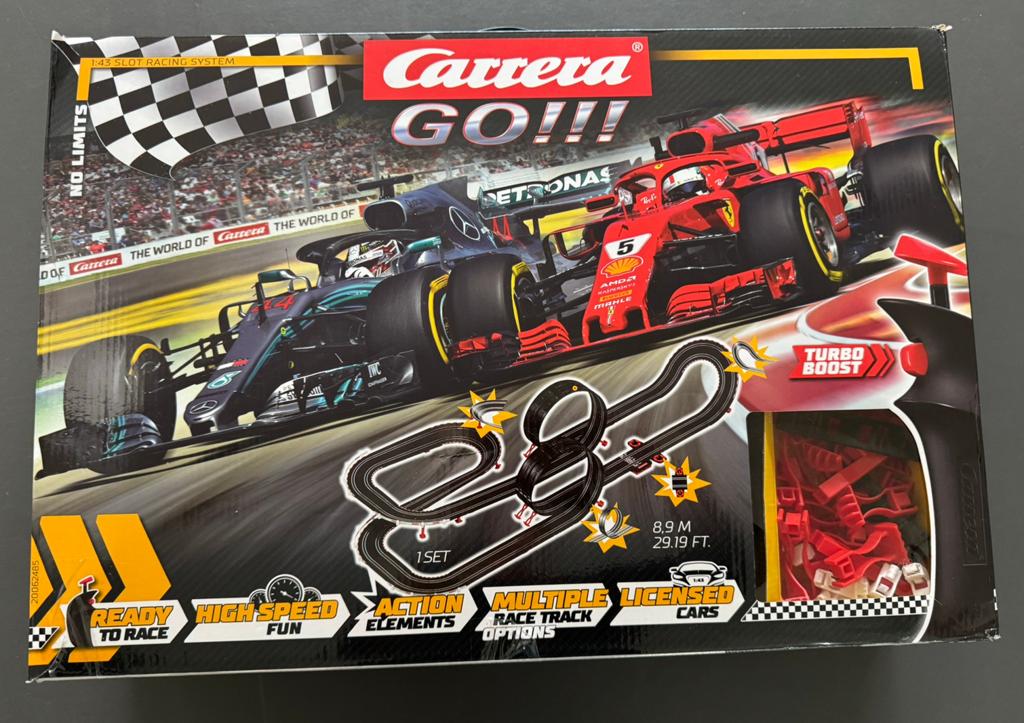 Carrera Go racebaan, Ophalen, Gebruikt, Elektrisch, Carrera