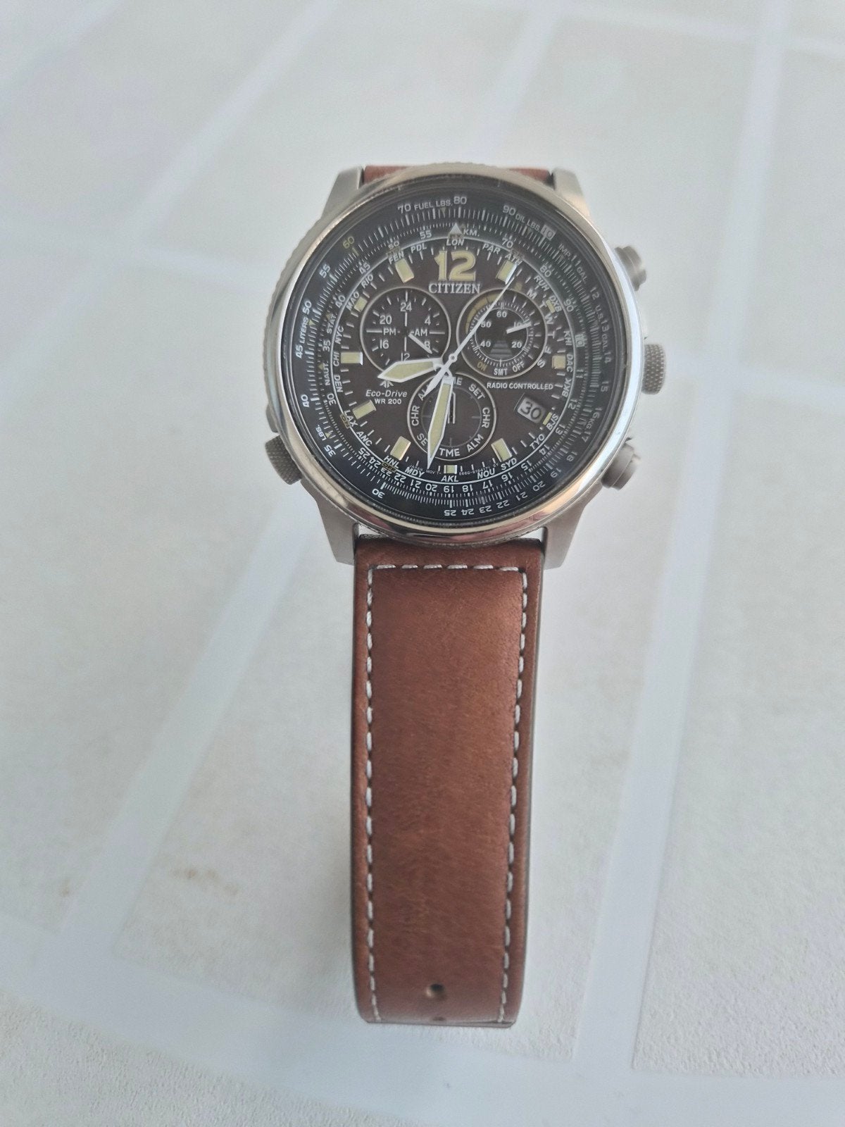 Te Koop Citizen Radiocontrolled, Sieraden, Tassen en Uiterlijk, Overige materialen, Met bandje, Citizen, Ophalen of Verzenden