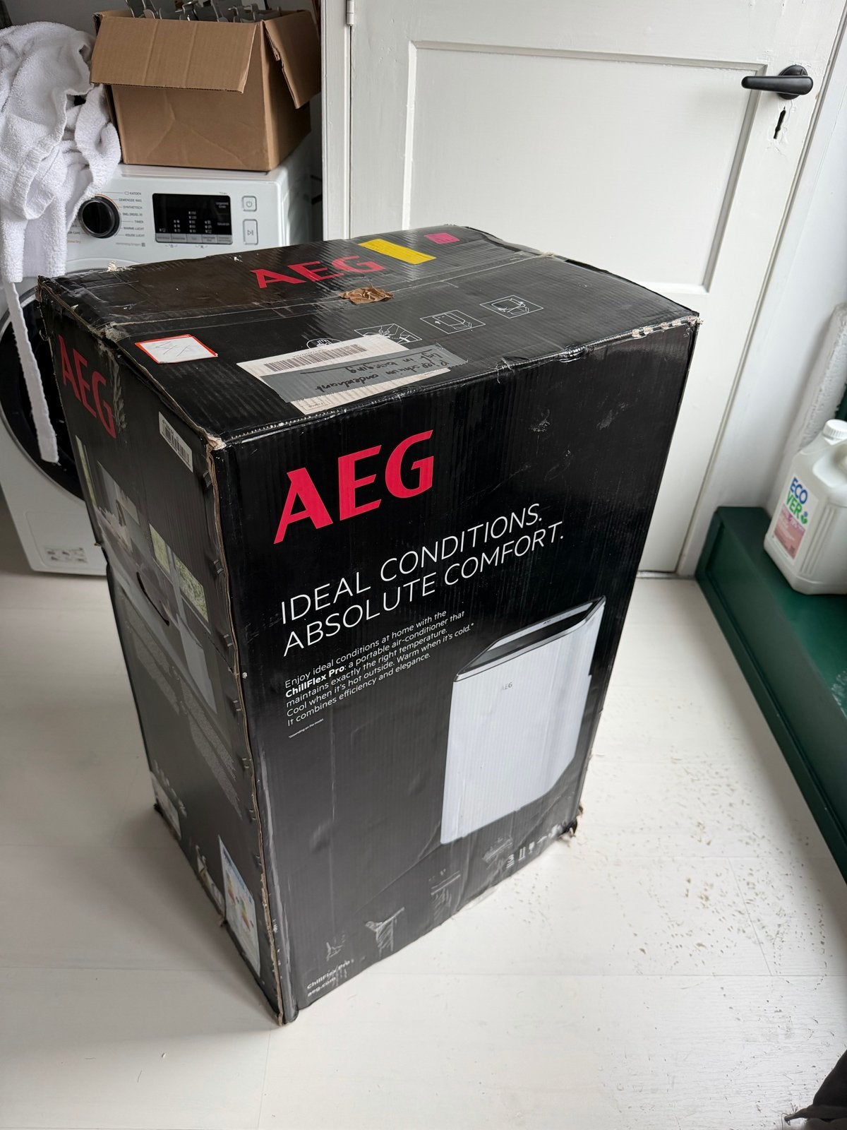 AEG Mobiele airco - als nieuw, Ophalen, Nieuw, 3 snelheden of meer, Koelen en Ontvochtigen