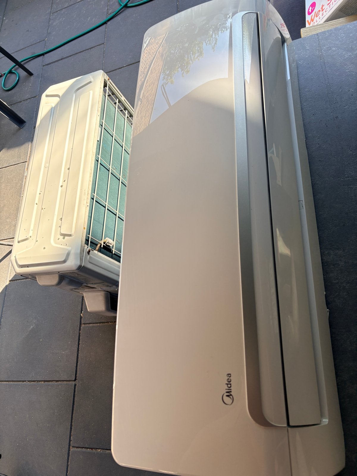 Midea Split Airco - Koelen en Verwarmen, Ophalen, Gebruikt, 3 snelheden of meer, Koelen en Ontvochtigen
