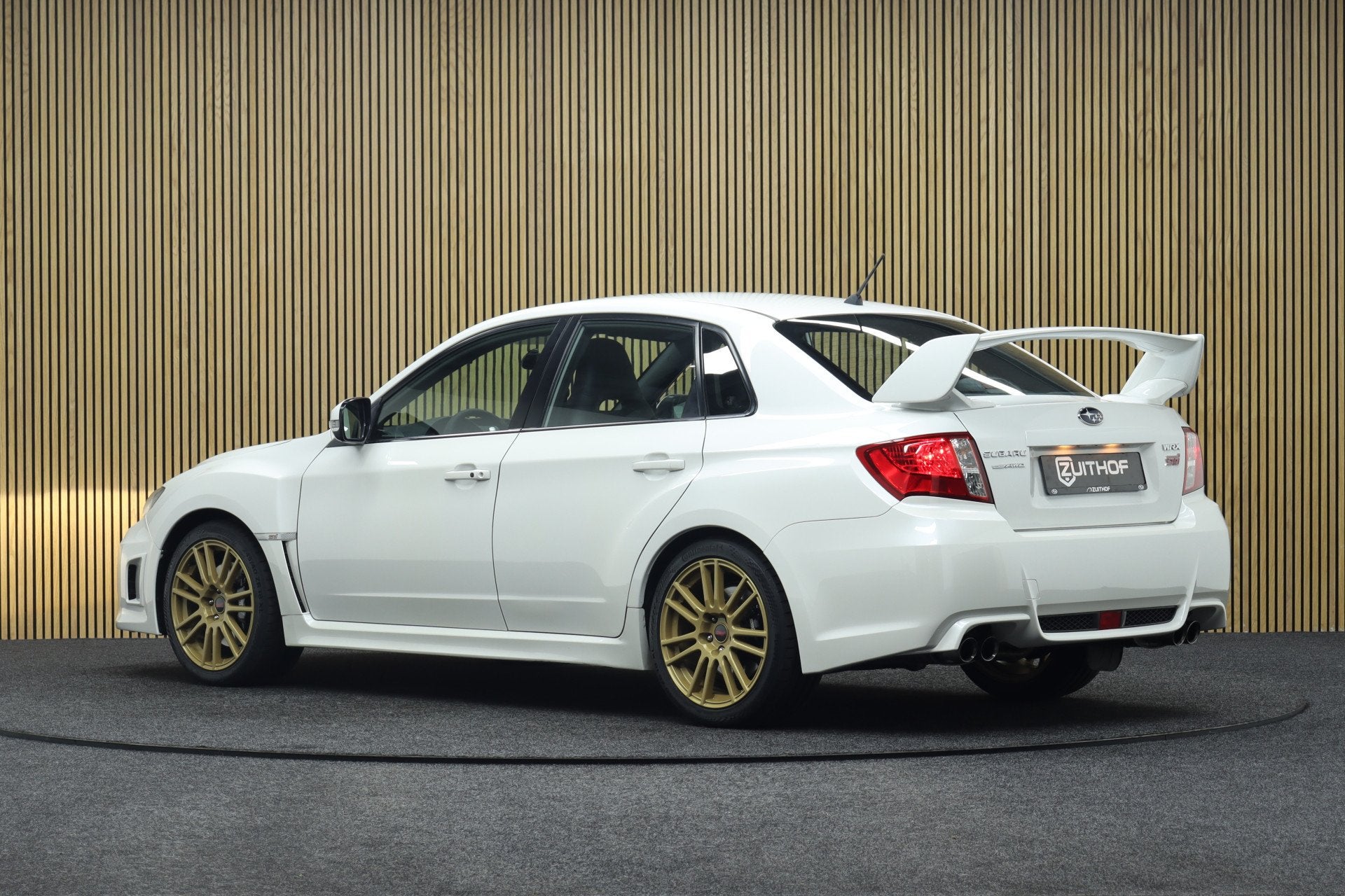 Subaru WRX STI 2.5 T Sport Executive | Cruise-control | Lede, Auto's, Keurmerk '100% Onderhouden', Gebruikt, Zwart, 4 cilinders