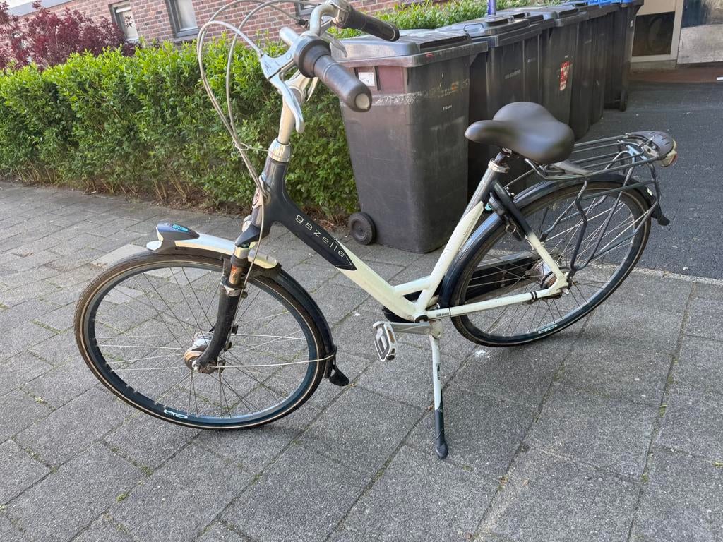 Gazelle fiets 28 inch, 53 tot 56 cm, Ophalen, Gebruikt, Gazelle
