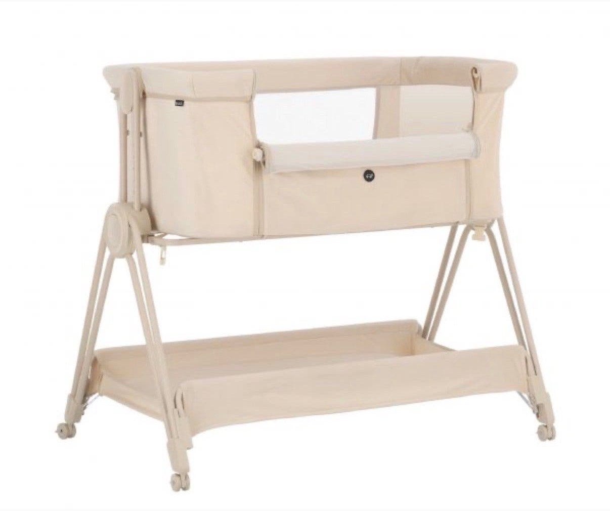 Puck co-sleeper Claire crème velours, Ophalen, Zo goed als nieuw