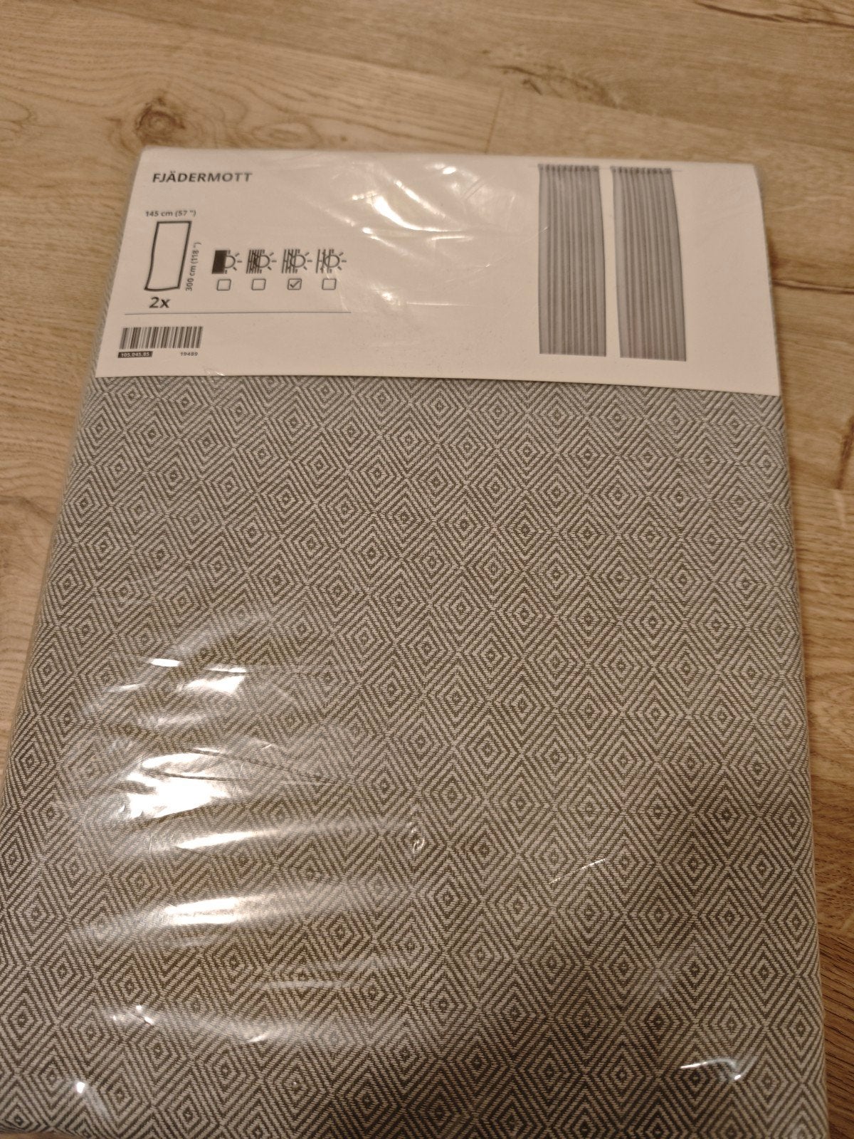 IKEA FJÄDERMOTT Inbetween Gordijnen, Nieuw, Ophalen of Verzenden, Lichtdoorlatend, IKEA