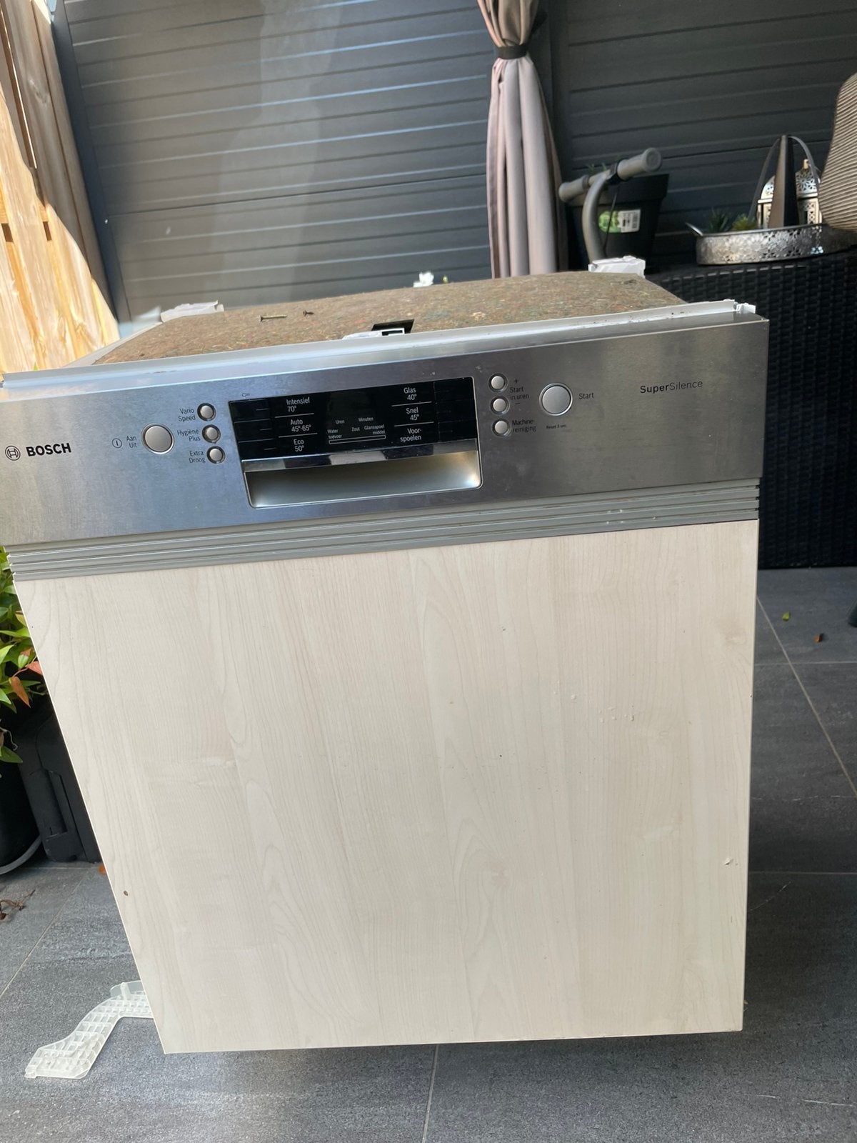 Bosch inbouw vaatwasser, Witgoed en Apparatuur, Vaatwasmachines, Ophalen, Zo goed als nieuw, Inbouw, Minder dan 85 cm