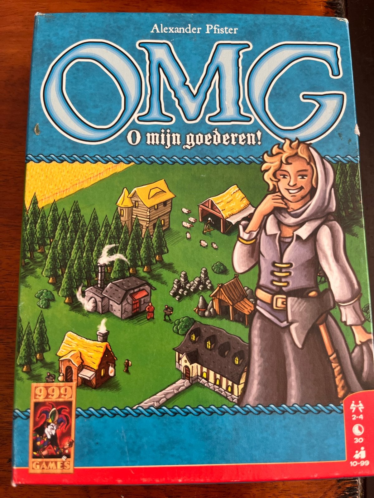 OMG: O mijn goederen! - Alexander Pfister bordspel, Een of twee spelers, Ophalen of Verzenden, Gebruikt