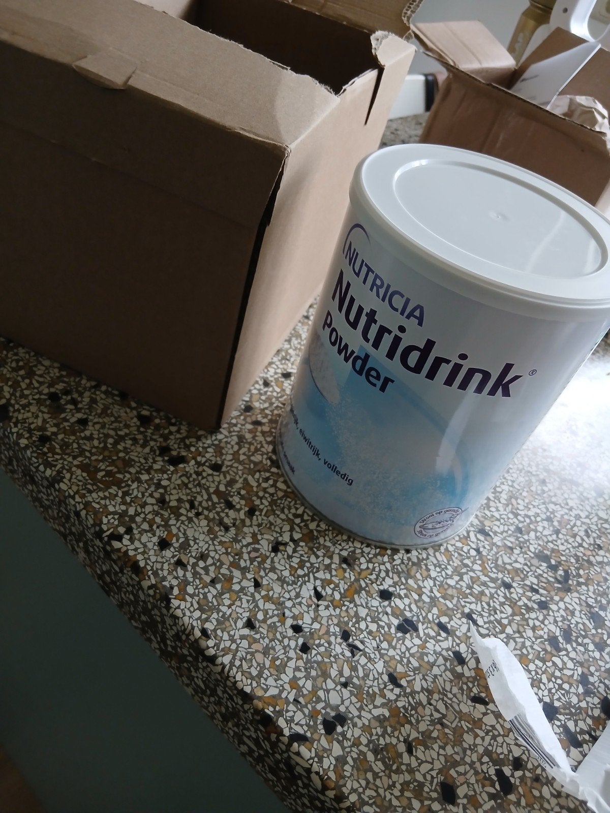 Gratis Nutridrink powder, Ophalen