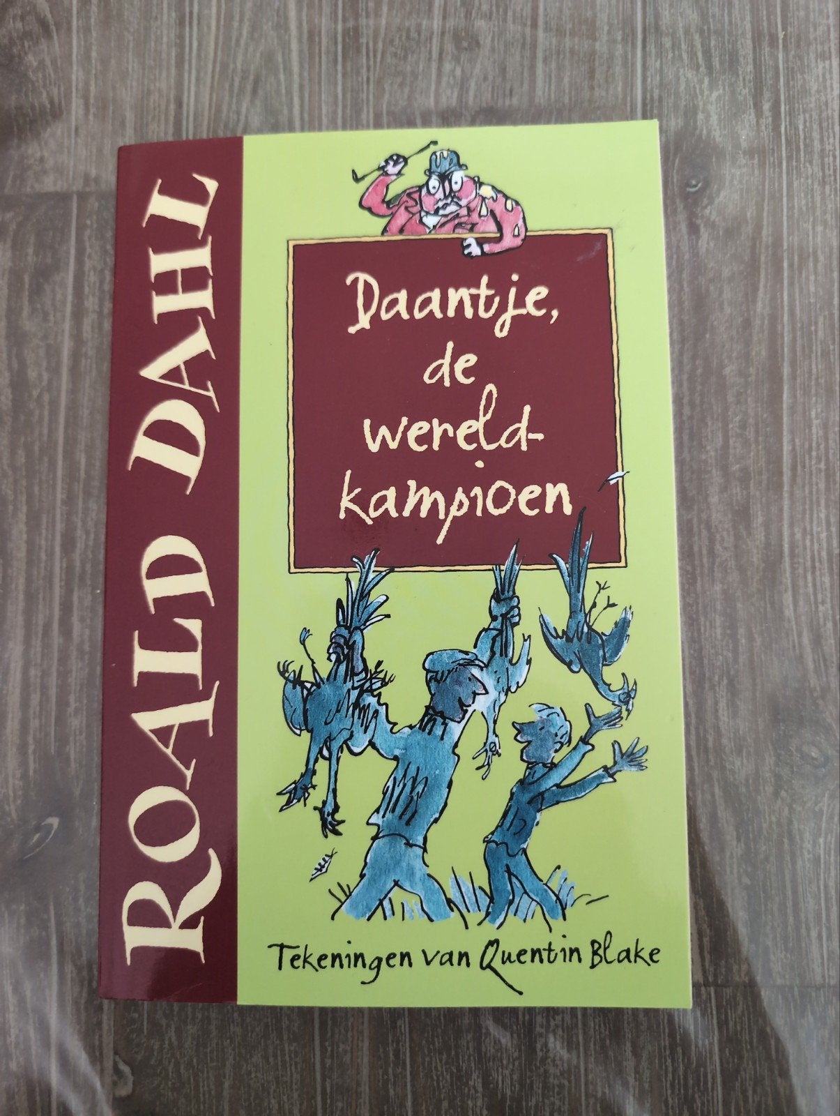 Roald Dahl - Daantje, de wereldkampioen, Roald Dahl, Fictie algemeen, Ophalen of Verzenden, Zo goed als nieuw