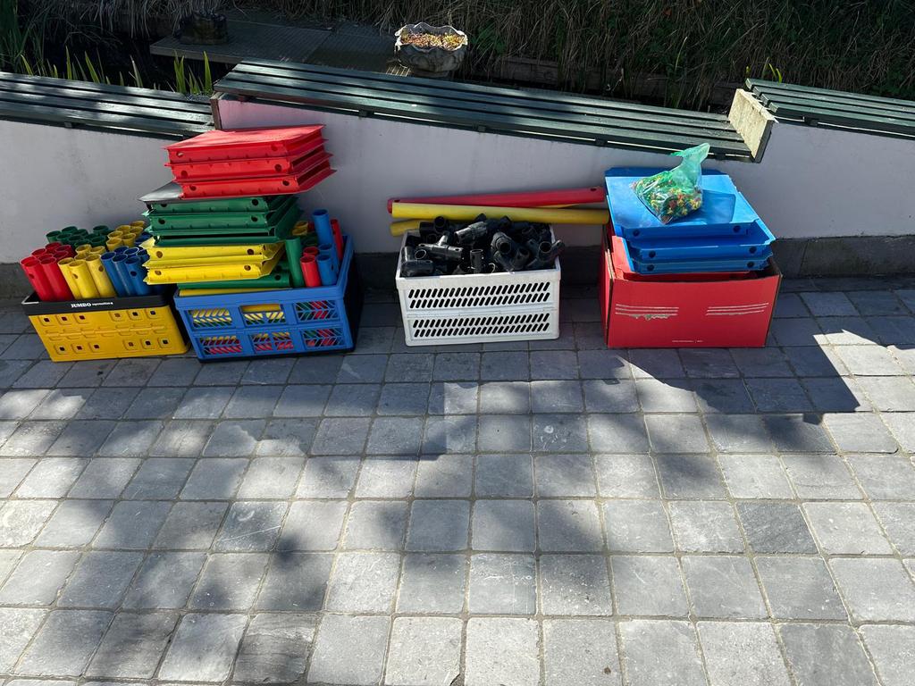 Buiten Speeltafel opbergmeubel - zelf in te vullen, Ophalen, Gebruikt