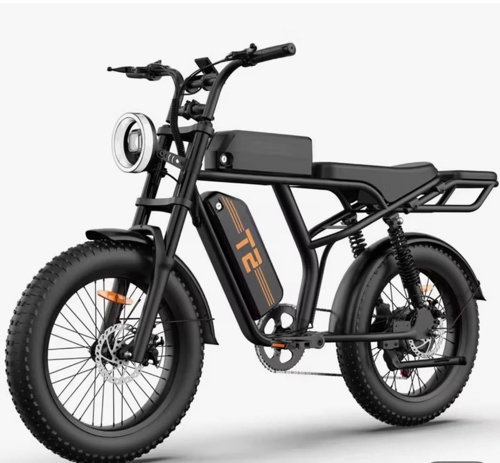 T2 E-bike met 120 km bereik en 250W motor NIEUW, Overige merken, Nieuw, Ophalen of Verzenden, 51 tot 55 cm