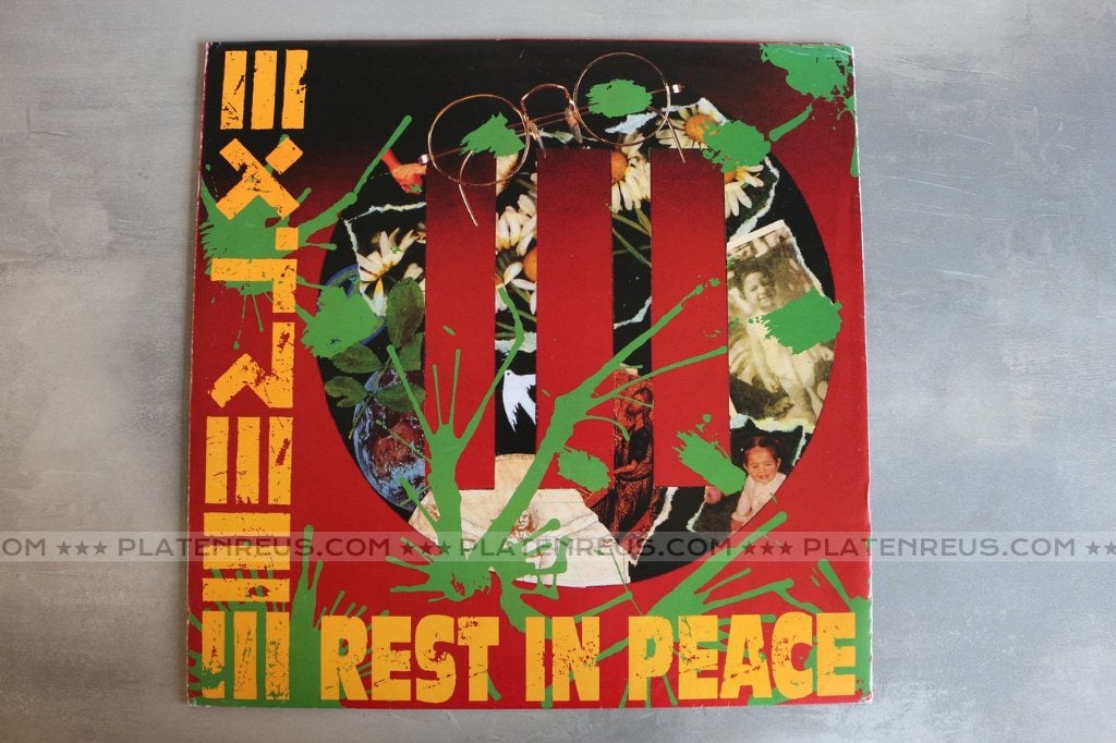 LP Extreme  – Rest In Peace , 1992 Hardrock Poprock  3935, Gebruikt, 1990 - 1999, Ophalen of Verzenden, Inclusief binnenhoes