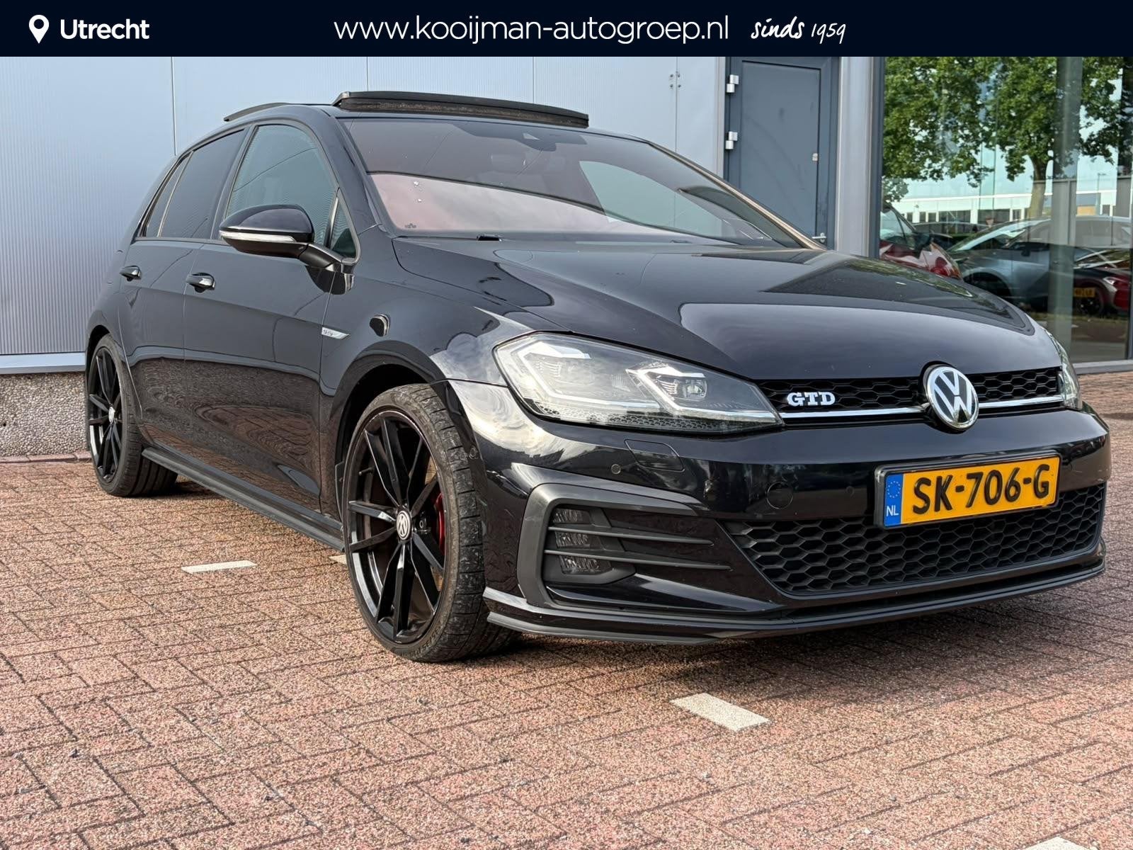 Volkswagen Golf Variant 2.0 TDI GTD Let op Technische omschr, Auto's, Stof, Gebruikt, Zwart, Diesel
