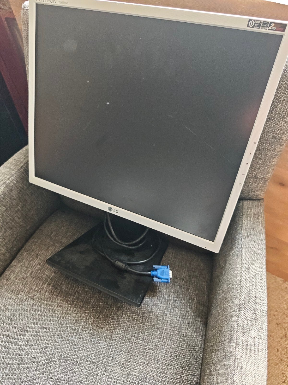 LG Flatron L1953HM Beeldscherm - 19 inch, Computers en Software, Gebruikt, 3 tot 5 ms, Ophalen of Verzenden, Overige typen