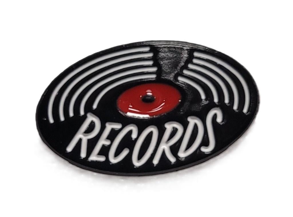Records Vinyl Plaat pin van metaal speldje pins