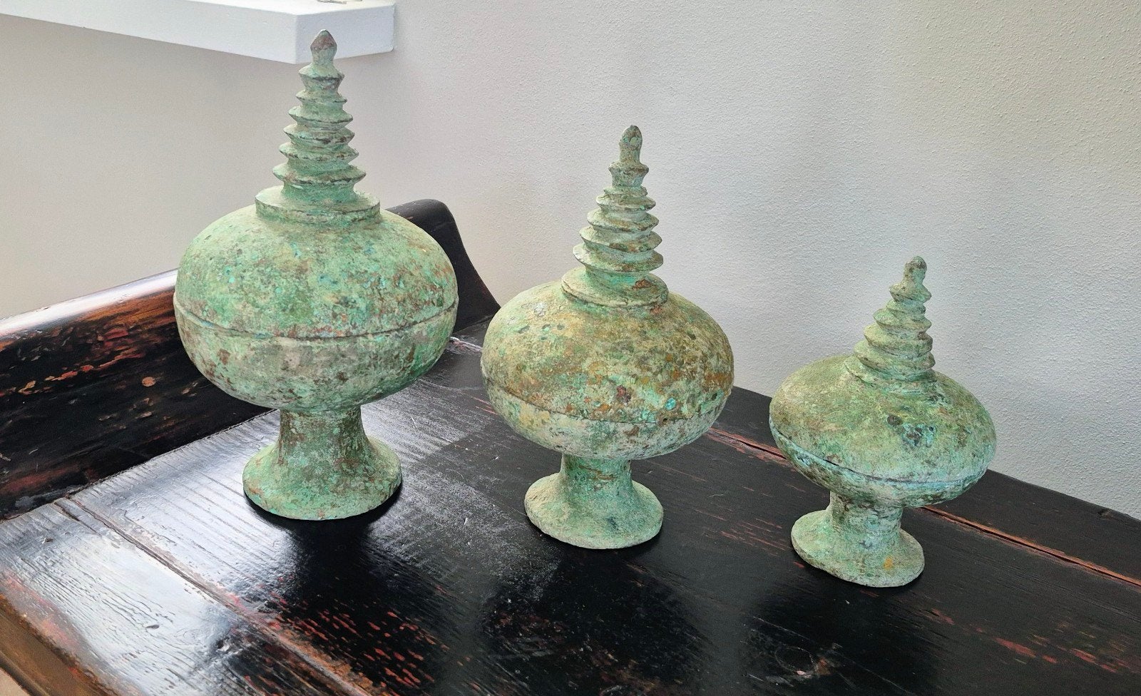 Zeer uniek set kunstobjecten uit Azië, (Silk Road), Ophalen