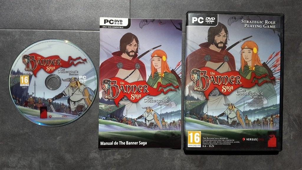 PC Game - The Banner Saga - Strategic Role Playing Game, Spelcomputers en Games, Games | Pc, 1 speler, Ophalen of Verzenden, Zo goed als nieuw