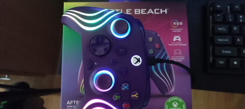 Turtle Beach React-R Controller voor Xbox - Paars, Spelcomputers en Games, Spelcomputers | Xbox | Accessoires, Ophalen, Zo goed als nieuw