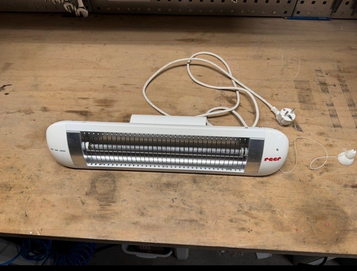 Reer Infrarood Warmtestraler, Minder dan 30 cm, Kachel, Ophalen of Verzenden, Zo goed als nieuw