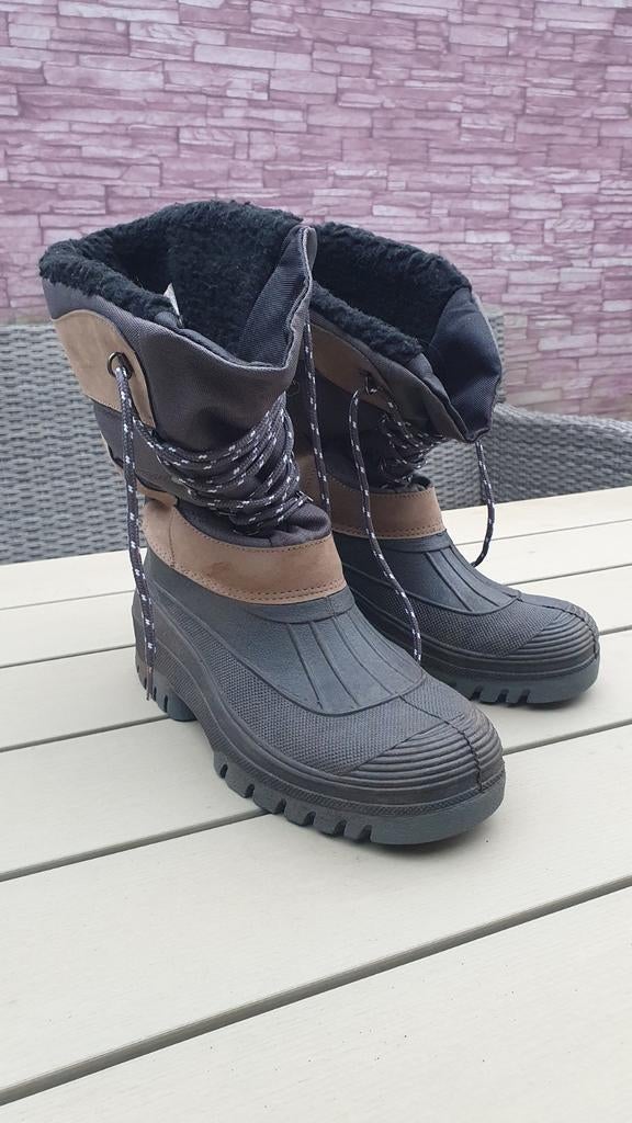Warme winterlaarzen maat 42, Ophalen, Zwart