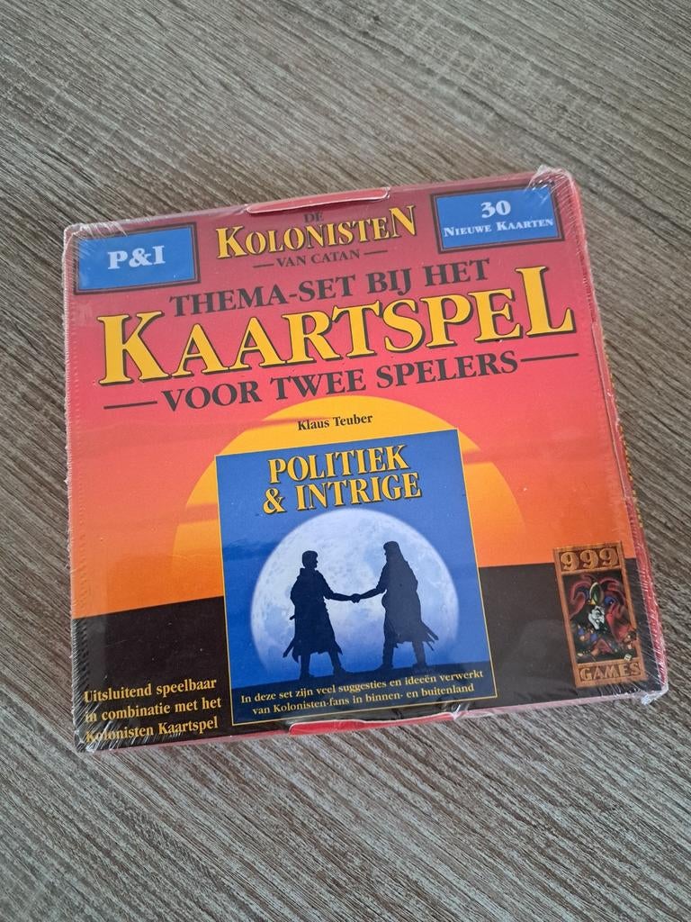 Kaartspel politiek & intrige nieuw, Hobby en Vrije tijd, Gezelschapsspellen | Bordspellen, Ophalen of Verzenden, Nieuw