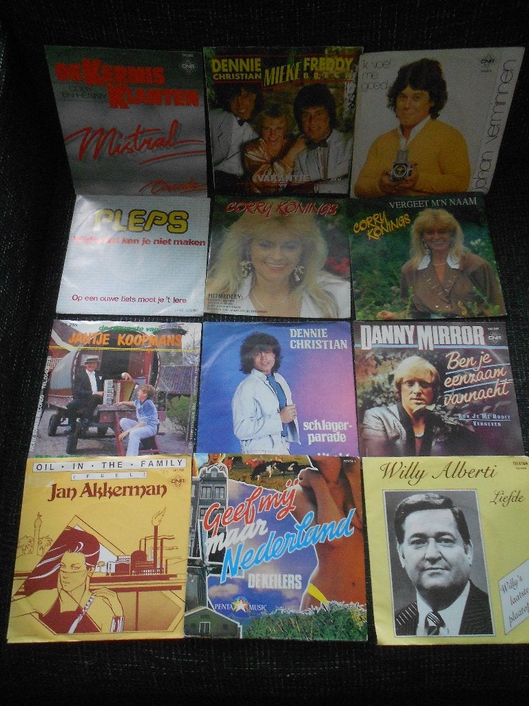 kleine partij singles (Nederlandstalig ), Cd's en Dvd's, Vinyl Singles, Gebruikt, 7 inch, Ophalen of Verzenden, Fotohoes