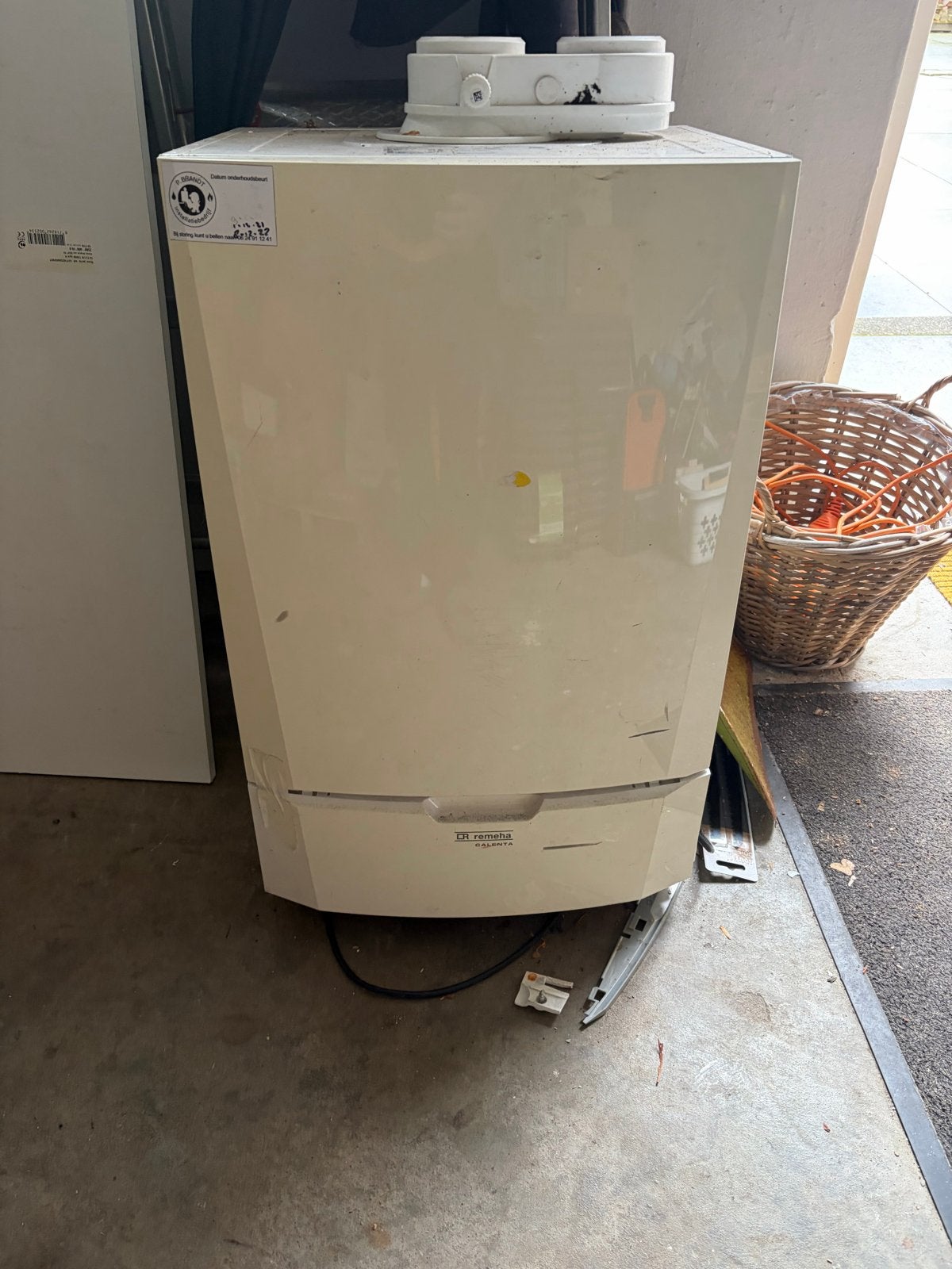 Remeha Calenta 40C HR-ketel condenserend, Ophalen, Gebruikt