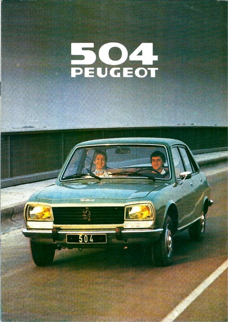 Folder Peugeot 504 1979, Ophalen of Verzenden, Gelezen, Peugeot